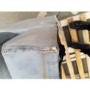 GRADE A2 - Payton Silver Grey Velvet 3 Seater Sofa