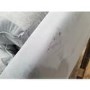 GRADE A2 - Payton Silver Grey Velvet 3 Seater Sofa