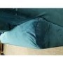 GRADE A2 - Payton Teal Blue Velvet 3 Seater Sofa