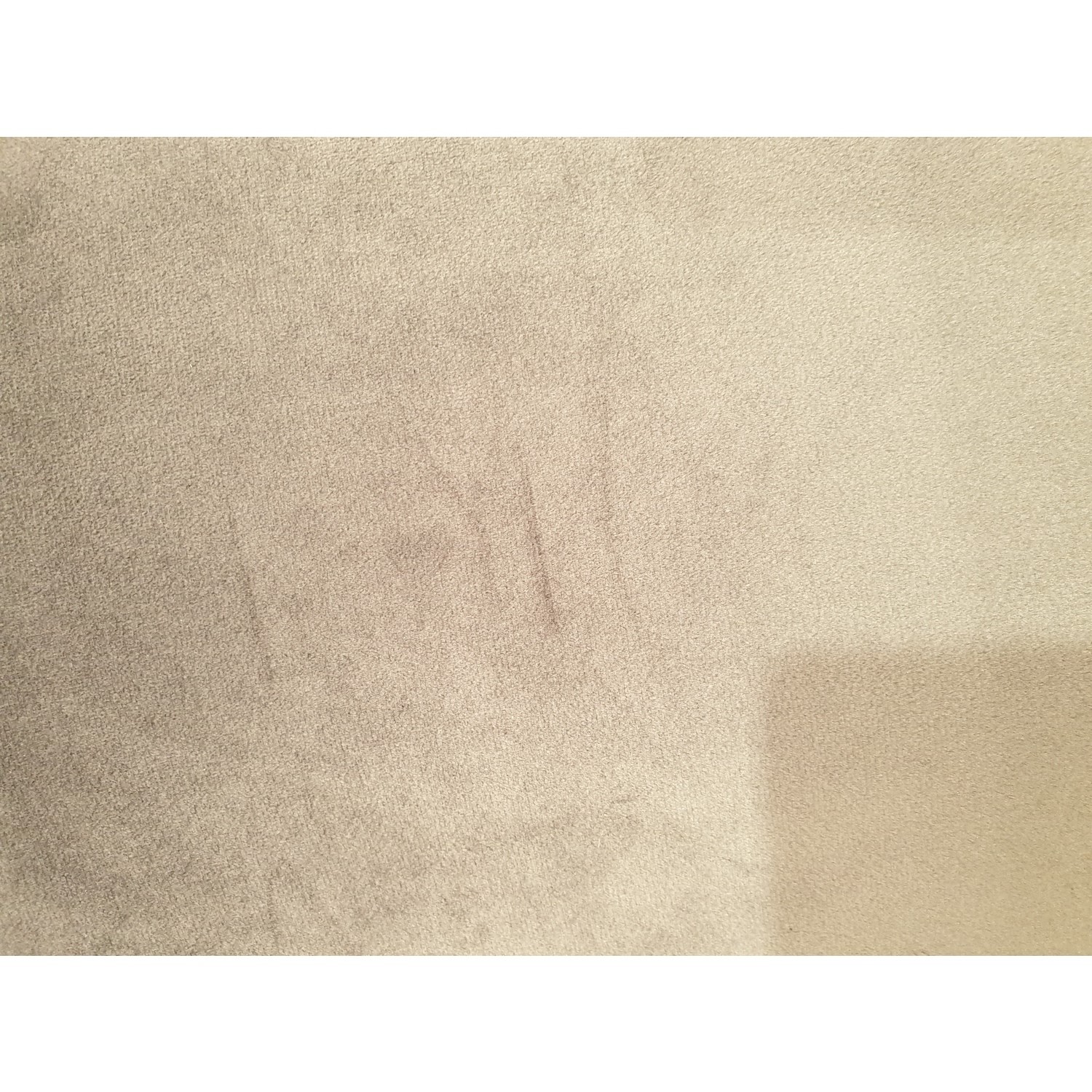 GRADE A2 Pair of Grey Velvet Ribbed Dining Chairs Penelope