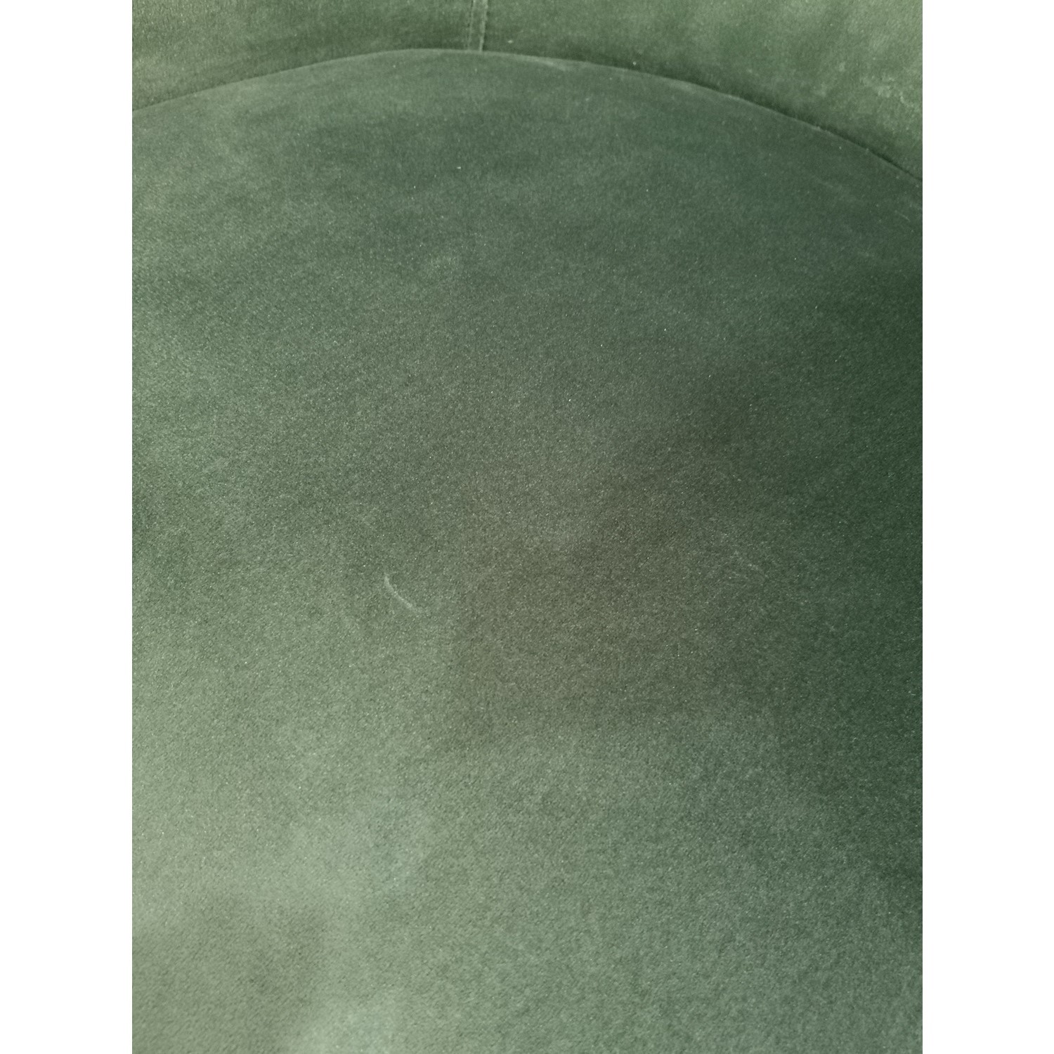 GRADE A2 Green Velvet Office Swivel Chair with Gold Base Marley