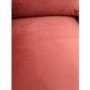 GRADE A2 - Sunset Orange Velvet Armchair - Payton