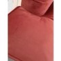 GRADE A2 - Sunset Orange Velvet Armchair - Payton