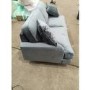 GRADE A2 - Payton Petrol Blue Velvet 3 Seater Sofa