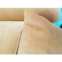 GRADE A3 - Lotti Mustard Yellow Velvet 2 Seater Sofa with Removable Cushions