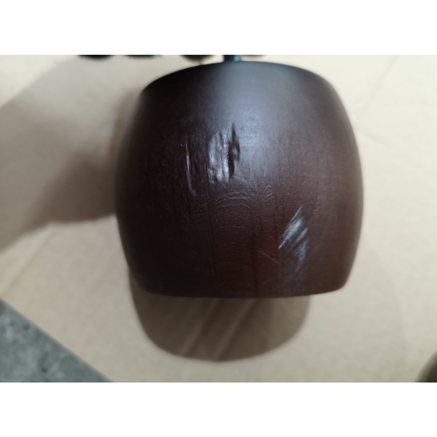 GRADE A2 - Navy Blue Velvet Chesterfield Sofa Bed - Seats 3 - Double Bed - Bronte