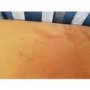 GRADE A2 - Opulence Orange Velvet 2 Seater Sofa - Payton