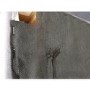 GRADE A2 - Pair of Charcoal Grey Velvet Dining Chairs with Black Legs and Quilted Back - Lucille