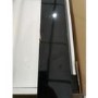 GRADE A2 - Modern Black Desk with Gold Legs - Roxy