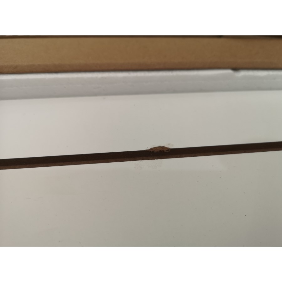 GRADE A2 - White High Gloss Console Table with Drawers - Tiffany