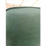 GRADE A2 - Teal Blue Velvet Office Chair - Tub Seat - Logan