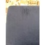 GRADE A2 - Navy Blue Velvet Dining Chairs with Button Back & Black Legs - Maddy