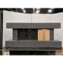 GRADE A3 - Grey Wall Mounted Electric Fireplace Suite with LED Lights - Amberglo