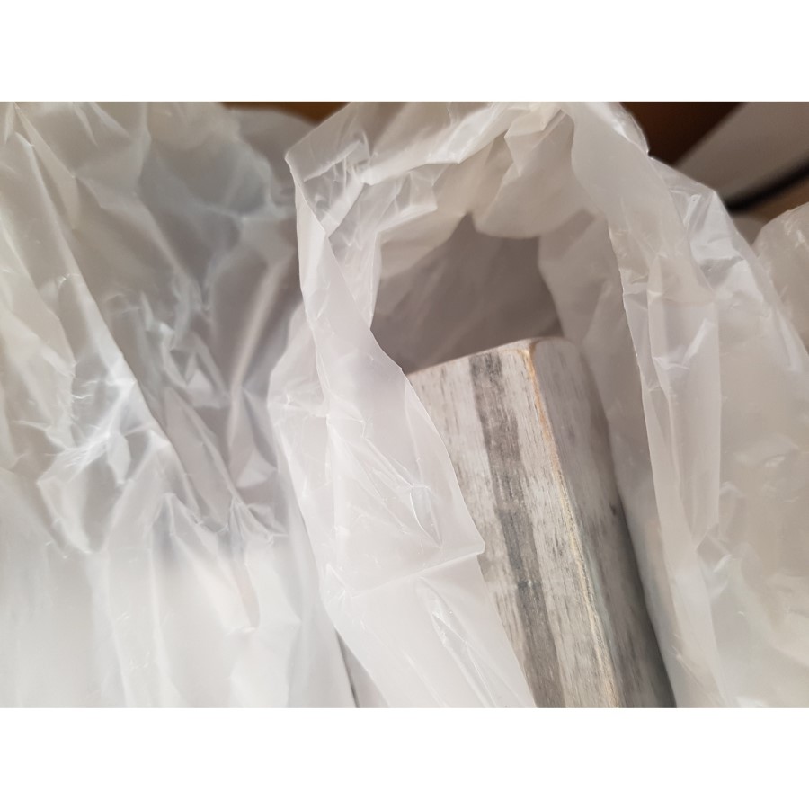 GRADE A2 - Pair of Grey Wooden Spindle Dining Chairs - Cami