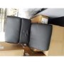GRADE A2 - Vintage Black Faux Leather Office Chair