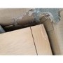GRADE A2 - Large Grey Painted Solid Wood TV Unit - TV's up to 70" - Adeline