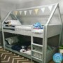 GRADE A2 - Coco House Bunk Bed in White