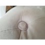 GRADE A2 - Pair of Button Back Grey Velvet Dining Chairs - Jade Boutique