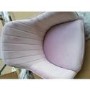 GRADE A2 - Set of 2 Pink Velvet Dining Tub Chairs with Gold Legs - Logan