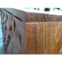 GRADE A2 - Small Sideboard in Dark Wood with 2 Doors - Freya
