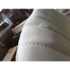 GRADE A2 - Cream Faux Leather Ribbed Bar Stool - Macie