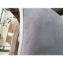 GRADE A2 - Grey Velvet Office Swivel Chair with Button Back - Marley
