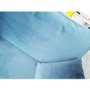GRADE A2 - Teal Blue Velvet Loveseat - Payton