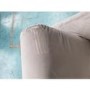 GRADE A2 - Silver Grey Velvet Armchair - Payton