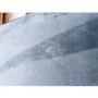 GRADE A2 - Teal Blue Velvet Sofa Bed with Cushions - Seats 3 - Rory