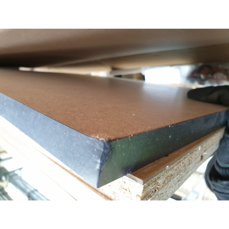 GRADE A2 - Teknik Office Oak Effect Corner Desk