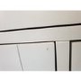 GRADE A2 - Large Grey & Oak Sideboard with Storage - Adeline