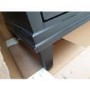 GRADE A2 - Georgia 6 Drawer Wide Chest of Drawers in Black