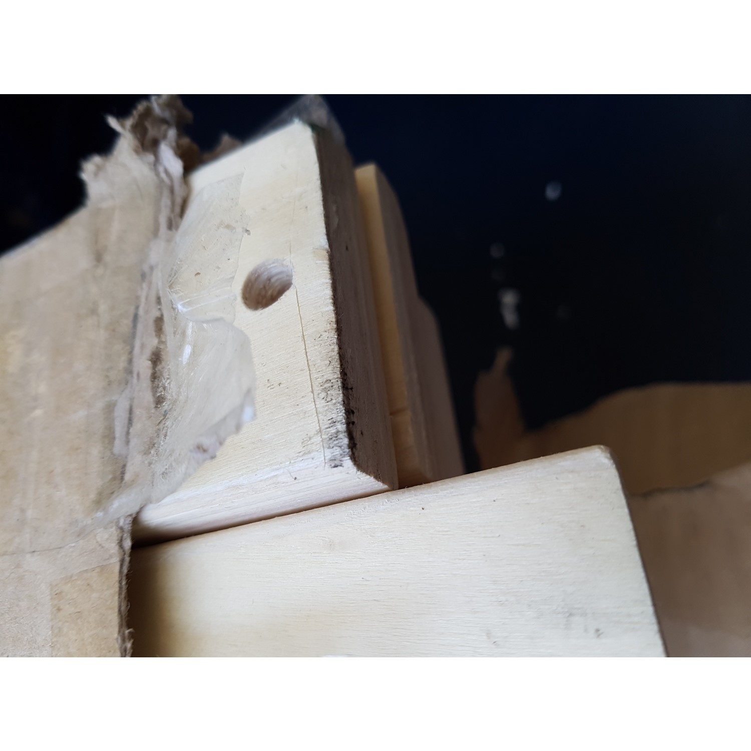 GRADE A2 Sky Bunk Bed in Dark Grey Ladder Can Be Fitted Either Side