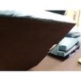 GRADE A2 - Payton Teal Blue Velvet 3 Seater Sofa
