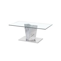 GRADE A2 - LPD Alpha Faux Marble Coffee Table 