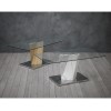 LPD Alpha Faux Marble Coffee Table 