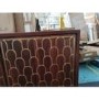 GRADE A2 - Dark Wood Drinks Cabinet - Dejan