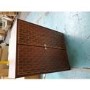 GRADE A2 - Dark Wood Drinks Cabinet - Dejan