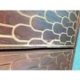 GRADE A2 - Dark Wood Drinks Cabinet - Dejan