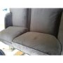 GRADE A2 - Payton Black Velvet 2 Seater Sofa 