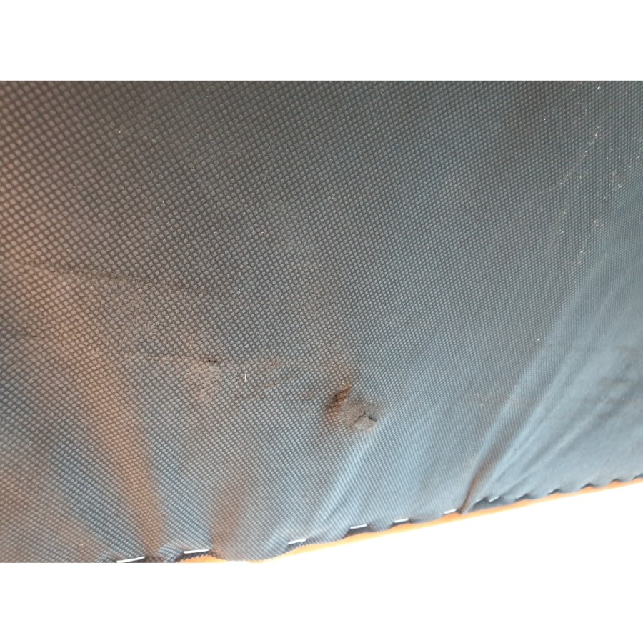 GRADE A2 - Opulence Orange Velvet 2 Seater Sofa - Payton