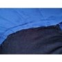 GRADE A2 - Set of 2 Navy Blue Velvet Dining Tub Chairs with Black Legs - Logan