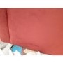 GRADE A2 - Burnt Orange Velvet Loveseat - Payton