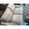 GRADE A2 - Payton Silver Grey Velvet 2 Seater Sofa