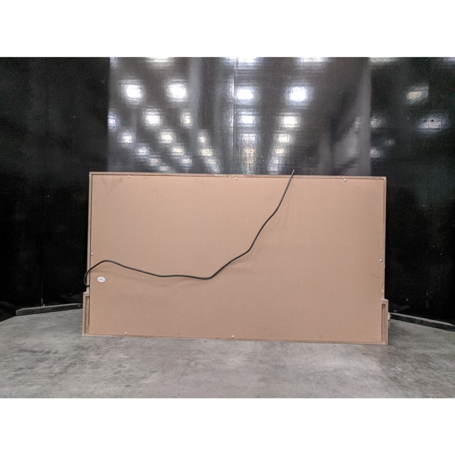 GRADE A3 - Beige Concrete Effect Freestanding Alexa Electric Fireplace - Amberglo