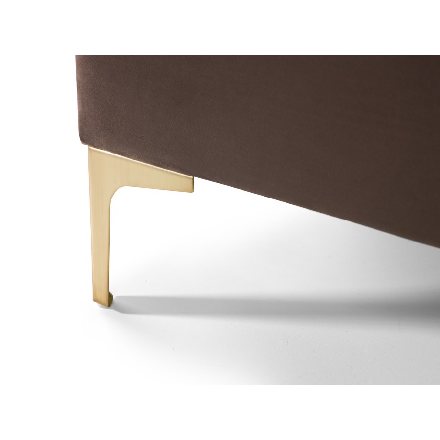 ONLY OPENED - Julian Bowen Scalloped Velvet King Size Bed Frame in Grey