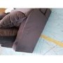 GRADE A2 - Payton Charcoal Grey Velvet 3 Seater Sofa