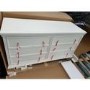 GRADE A2 - Georgia 6 Drawer Wide Chest of Drawers in White