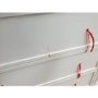 GRADE A2 - Georgia 6 Drawer Wide Chest of Drawers in White