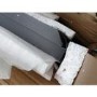 GRADE A2 - Lexi High Gloss Double Door Wardrobe in Anthracite Grey